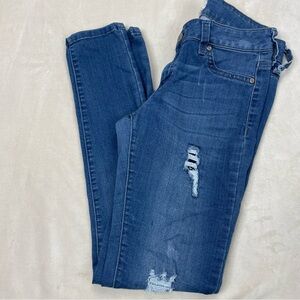 Women's Altar’d State Jane Doe Repair Distressed Skinny Jeans size 5/27